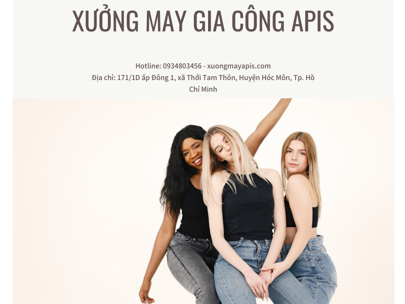 xưởng may gia công quần jean