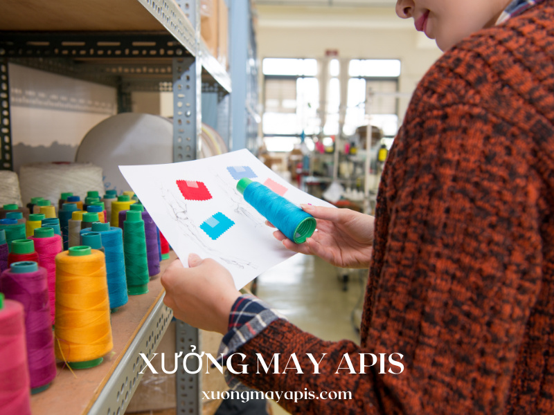 mô hình xưởng may gia công nhỏ
