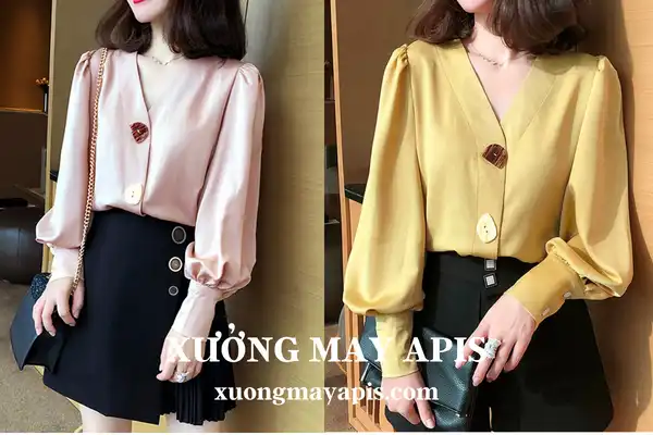áo kiểu trung niên sang trọng