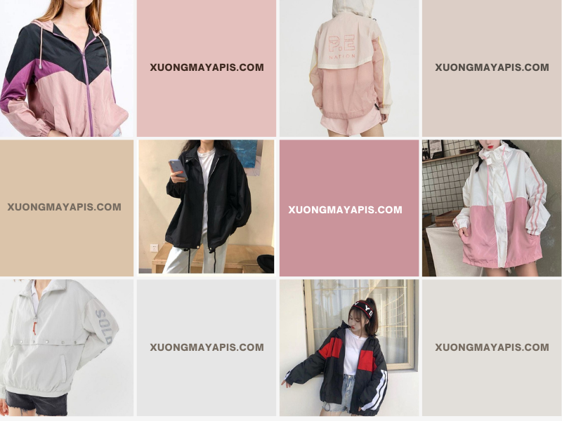 Ưu điểm của áo khoác gió nữ