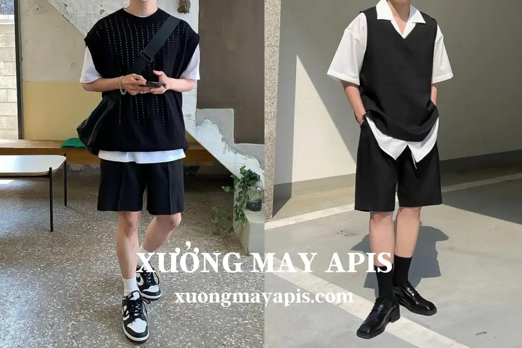 áo gile nam