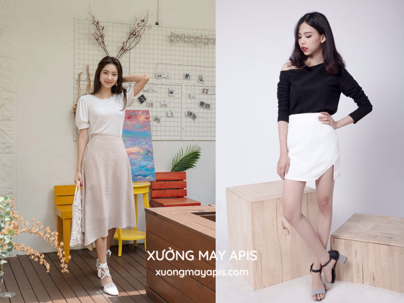 chân váy công sở