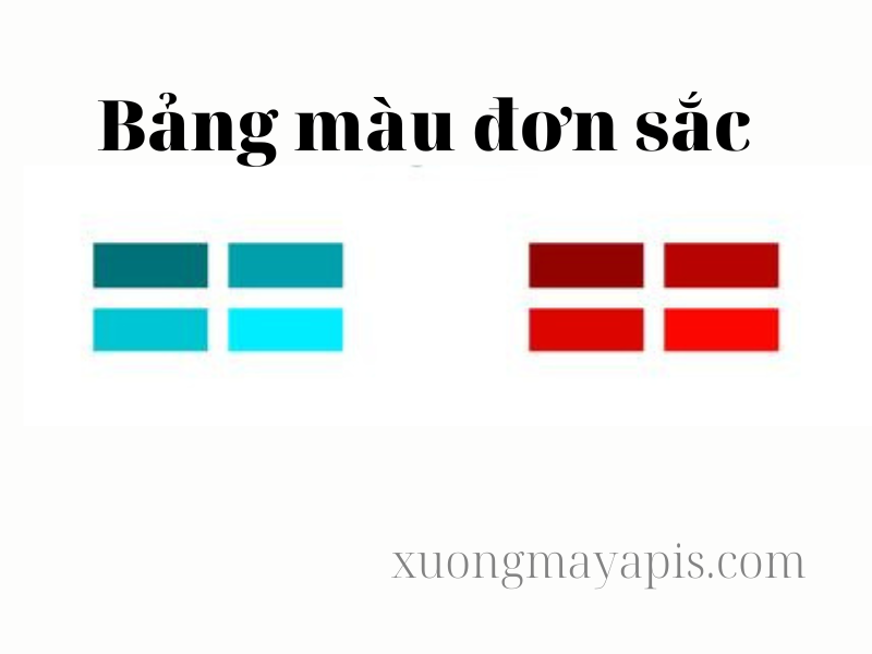 Bảng màu đơn sắc