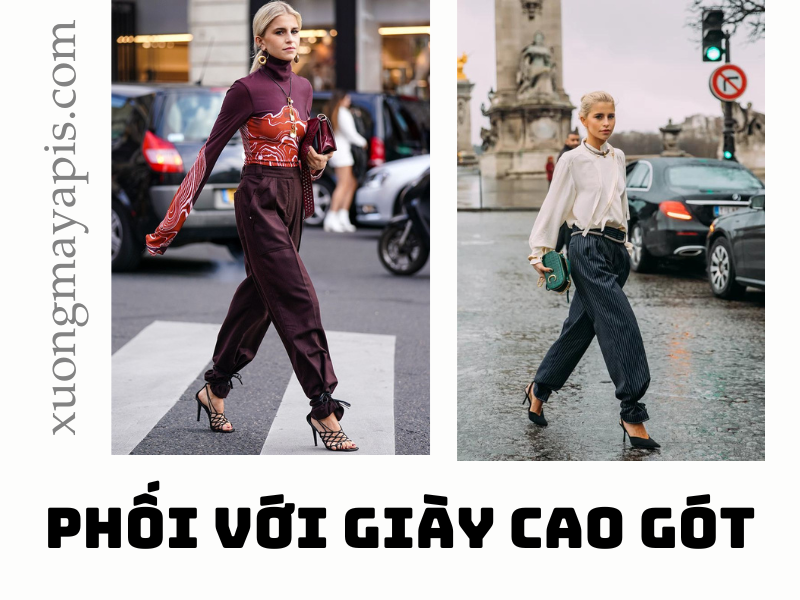 Các kiểu quần baggy nữ phổ biến