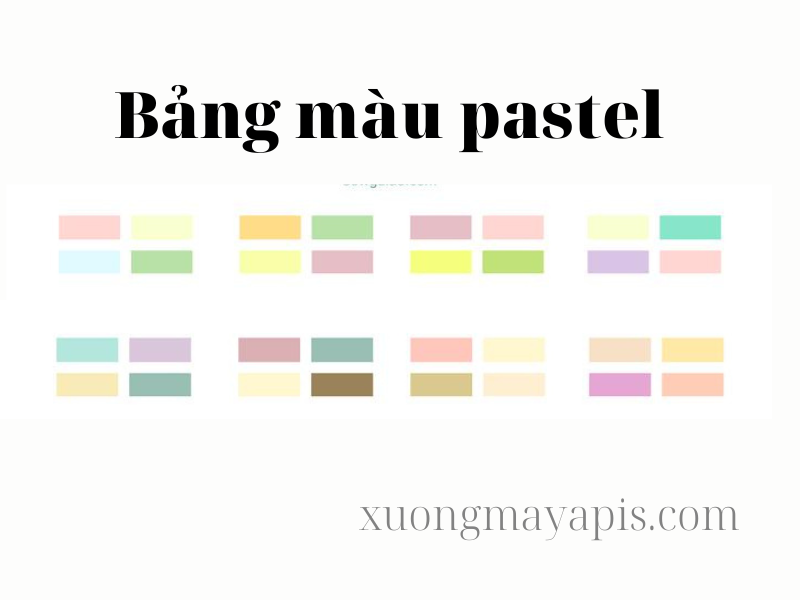 Bảng màu pastel