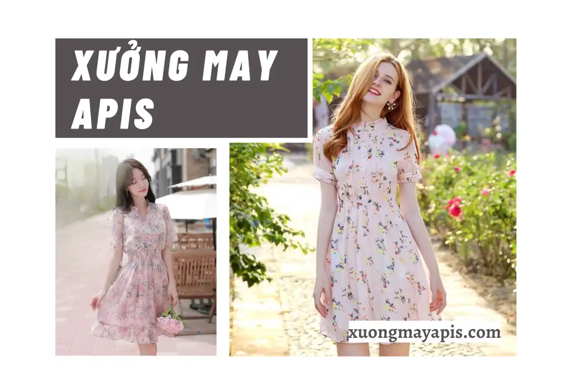 đầm voan hoa nhí