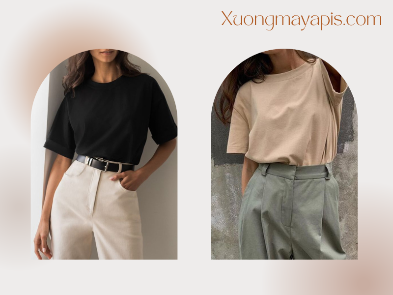 Áo thun chất cotton