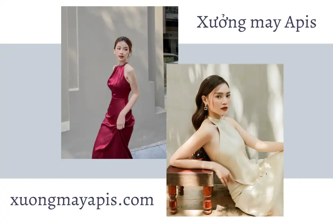 váy cổ yếm