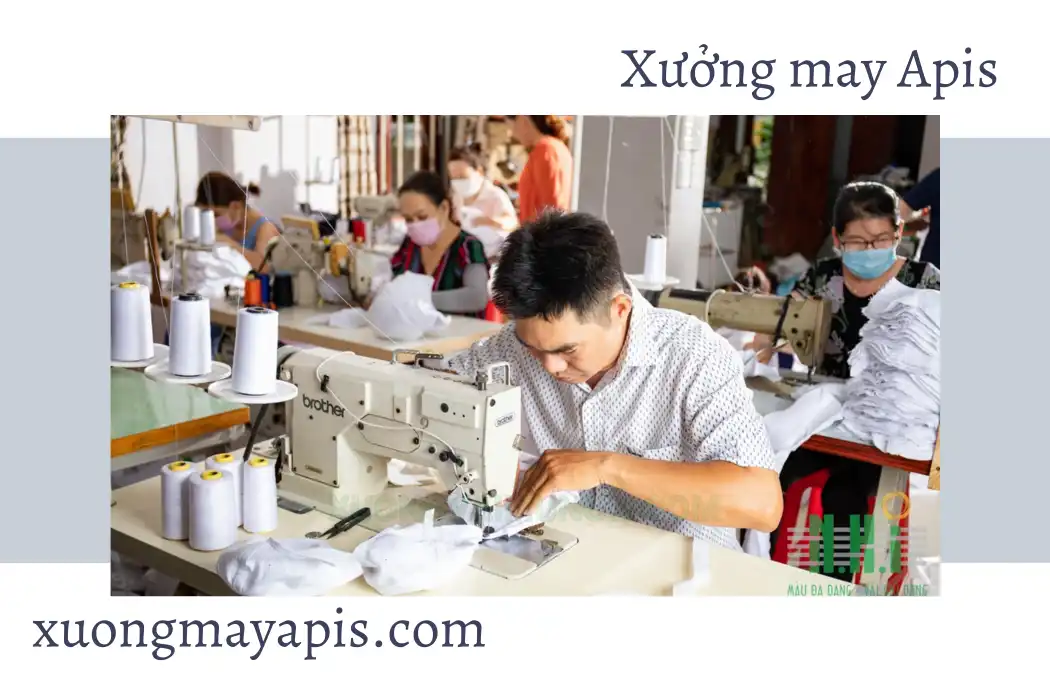 xưởng may nón