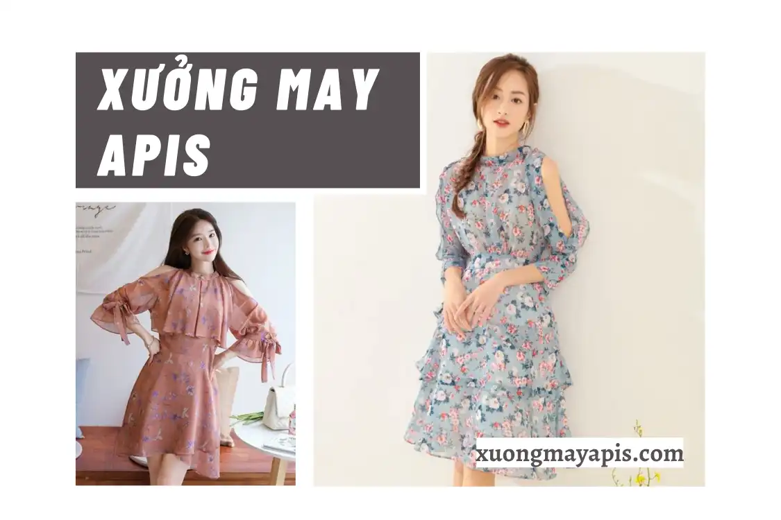 đầm voan hoa nhí