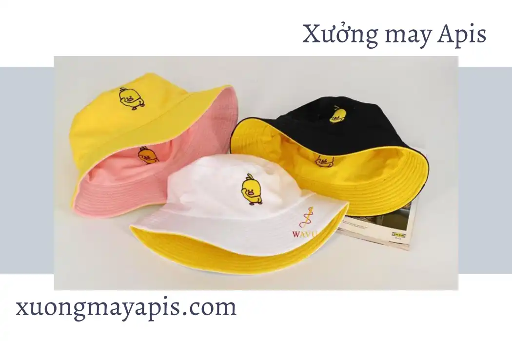 xưởng may nón
