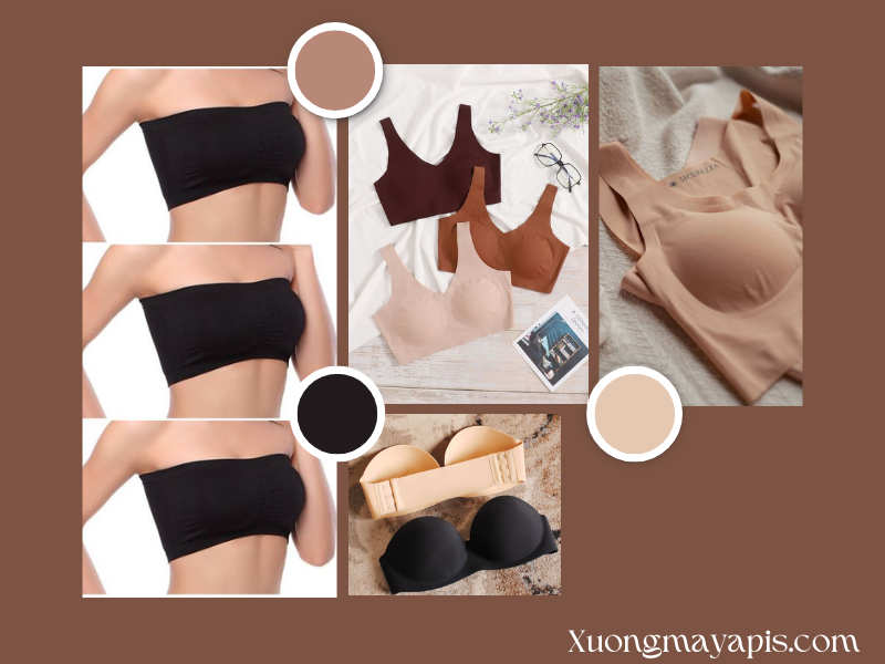 Mặc áo ngực phù hợp với váy trễ vai