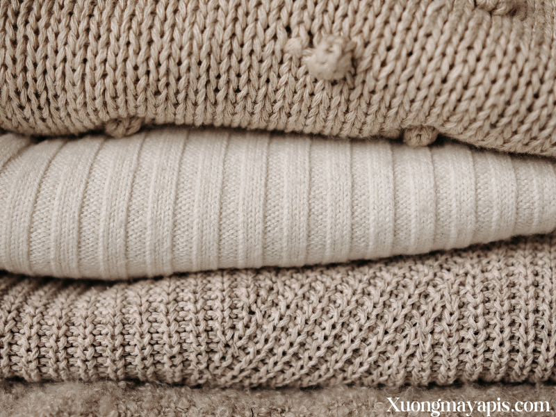 áo len cardigan làm từ len