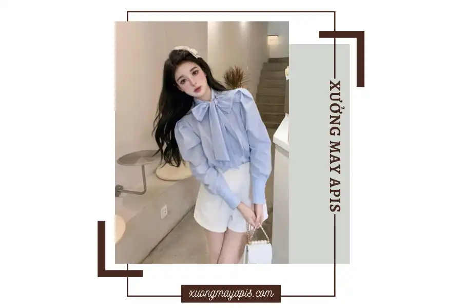 những kiểu áo sơ mi nữ dễ thương