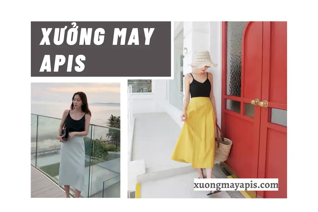 chân váy dài mặc với áo gì
