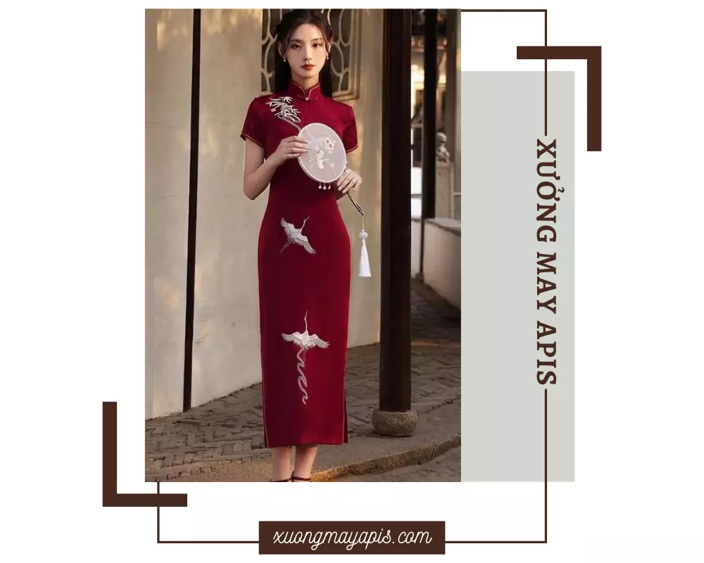 Sườn xám hiện đại