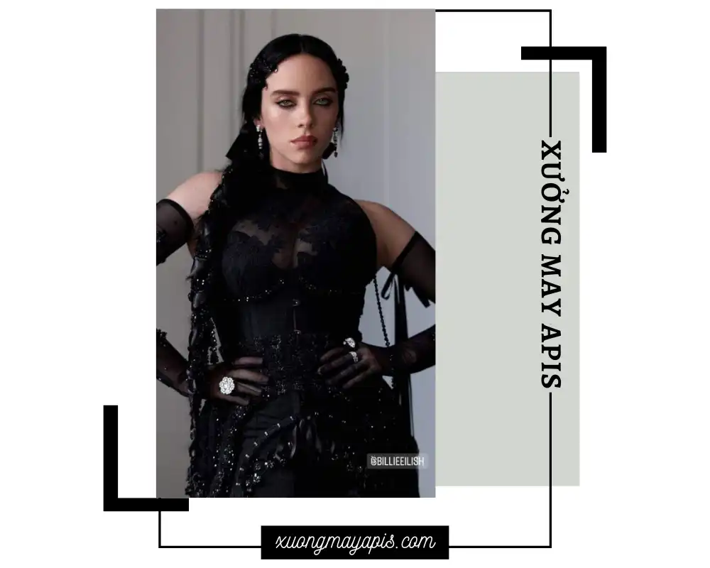 Billie Eilish với Gothic style