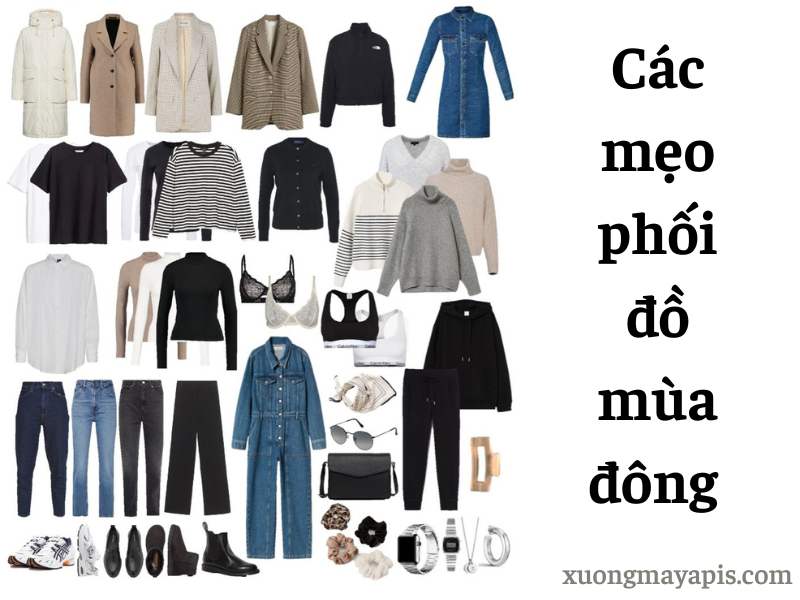 Các mẹo phối đồ mùa đông - thời trang thì vẫn phải ấm áp
