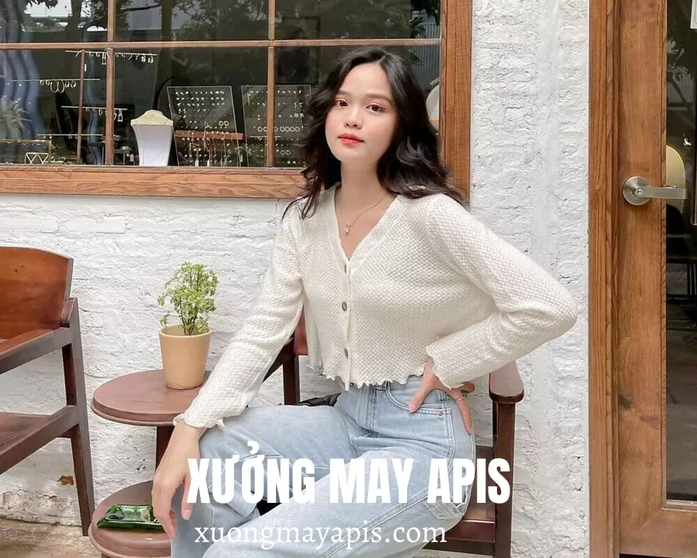 áo len croptop