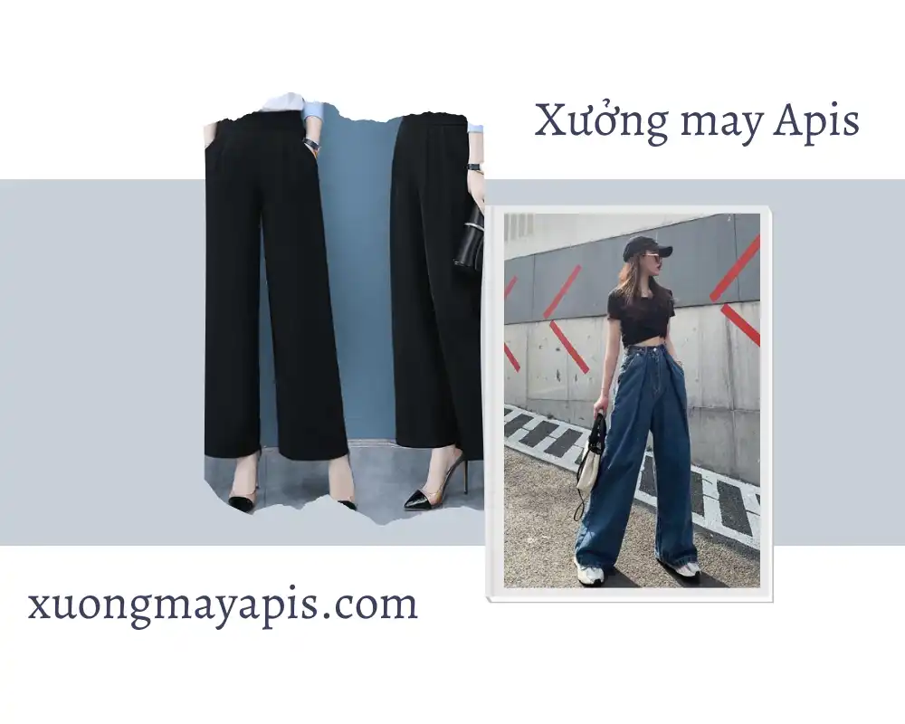 Cách Phối Đồ Với Quần Ống Rộng