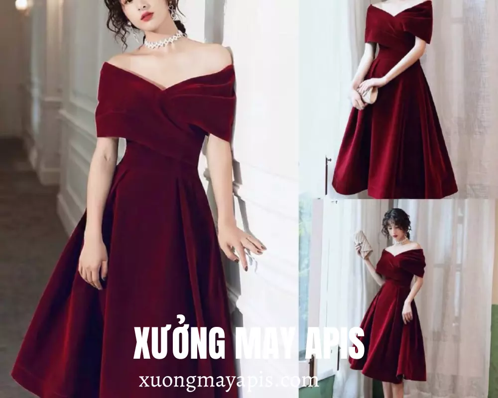 váy nhung